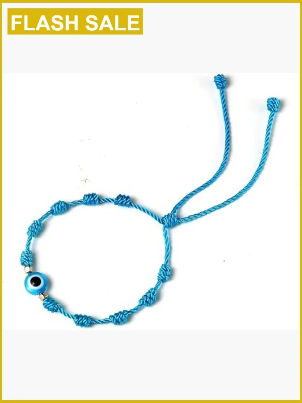 Handmade Adjustable Knot Evil Eye Bracelet